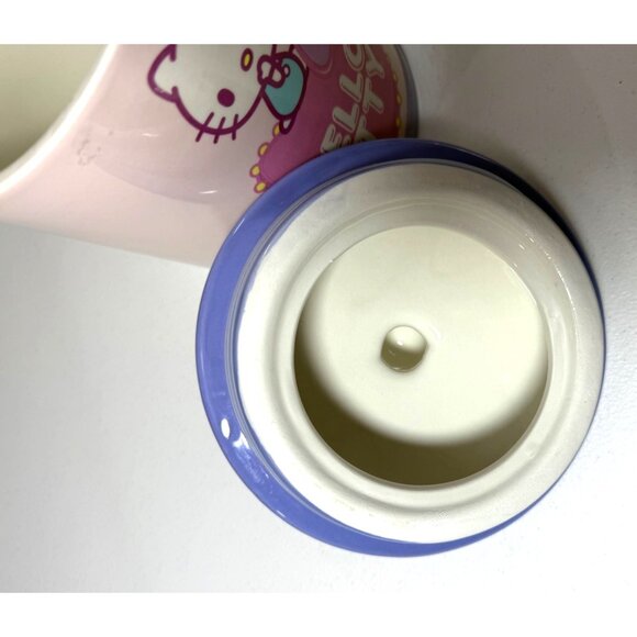 Hello Kitty Ceramic Canister With Lid - Picture 4 of 7
